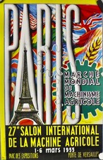 Belle Affiche  Originale 1955