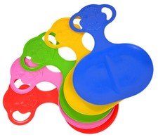 Snow slider Porutscher enfants snow racer luge toboggan plaque toboggan