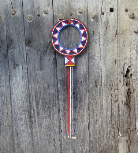 Ancien collier ethnique - ancien,