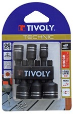 Tivoly • Lot de 6 noix de