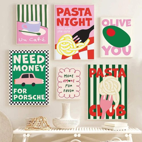 Color food art - color, poster