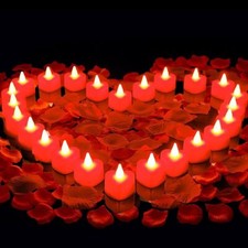 24 Bougies LED en Forme de