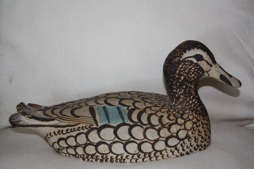 Rare canard porcelaine - porcelaine, signé
