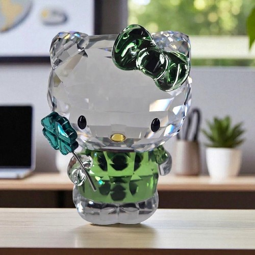 Figurine swarovski hello kitty - hello,