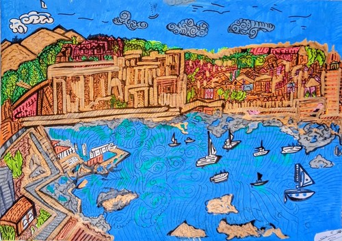 Dessin port - , a4