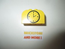 Lego - 1x Brick/Brique 2 x 4 x 2 Top Clock Pattern 4744pb15