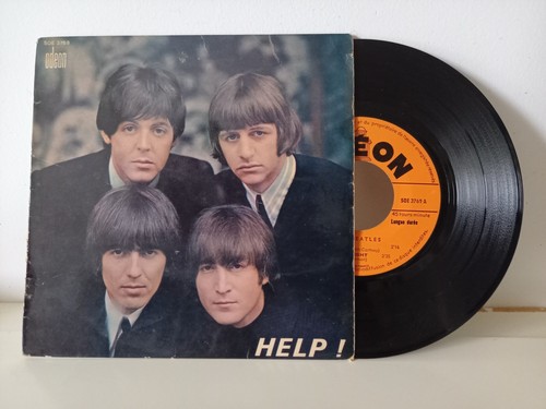 45t the beatles help 1965 - 45t-the,