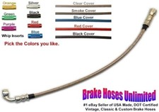 56 inch,Pois Inoxydable Tuyau 4AN / Jic Droit Femelle Pour 7/16 " 90 Degré Banjo