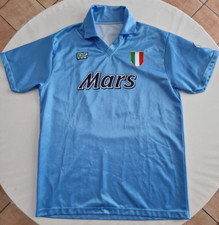 Maradona 10 Naples Match Version Haut 1990 1991 NR Mars Scudetto Home Taille L
