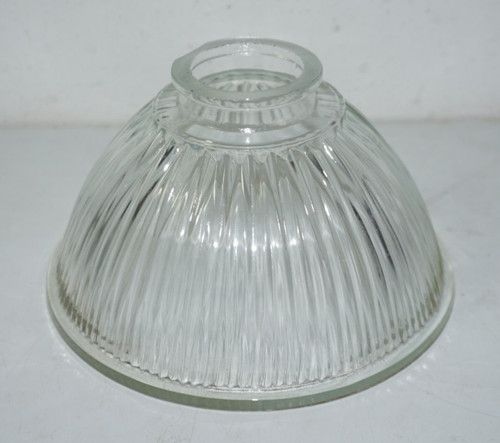 Vtg clear glass holophane - vtg,