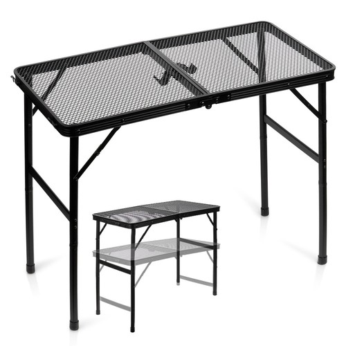 Table camping réglable - table,