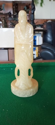 Statuette chinoise pierre - statuette,