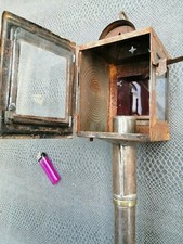 ancienne lanterne phare de calèche  voiture ancienne