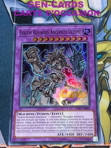 Carte golem rouages - carte,