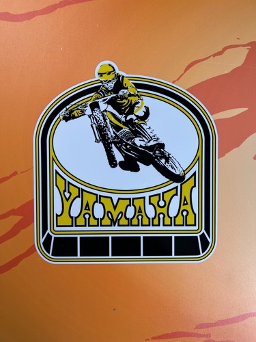 Yamaha dirt bike decal - dirt,