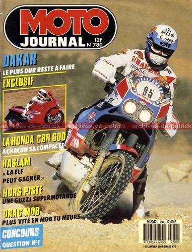 Moto journal 780 essai - essai, test