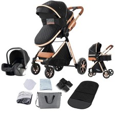 Poussette pliante legere 3 en 1 avec cosy bebe compacte pratique voyage