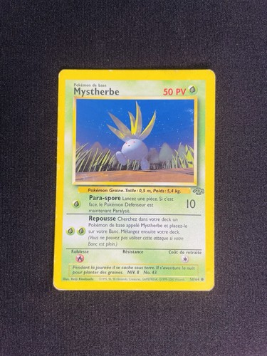 Carte pokemon mystherbe - mystherbe, 58/64