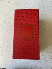 LANCEL VINTAGE BOITE / ETUI LUNETTES VIDE ROUGE