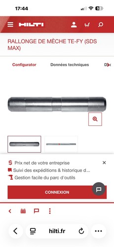 Hilti adaptateur sds - hilti, (
