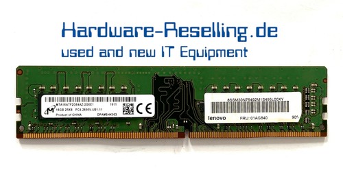 Lenovo micron 16gb ddr4 udimm - 16gb,