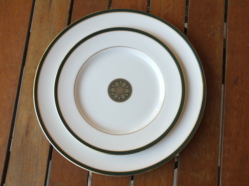 Duo assiette plate - +, dessert