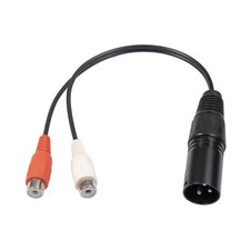 Câble adaptateur xlr mâle - adaptateur,