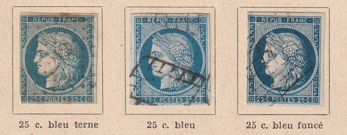 France timbres anciens ceres - france,