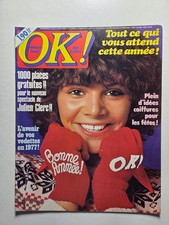 Magazine revue vintage mode OK AGE TENDRE #50 decembre 1976 Bonne année