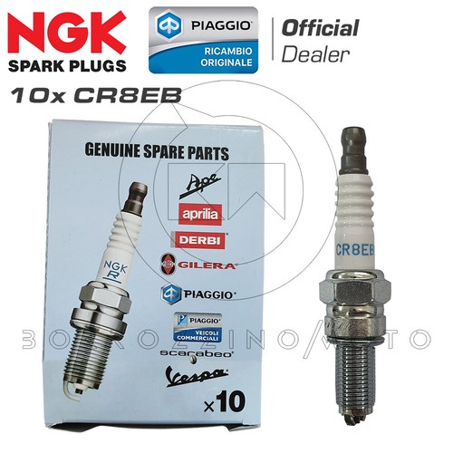 Kit 10x bougies ngk cr8eb - 10x,