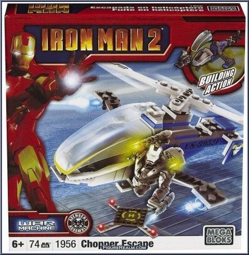 Vintage 2010 mega bloks - bloks, iron