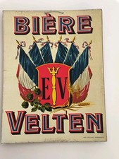 CHROMO LITHOGRAPHIE CARTON