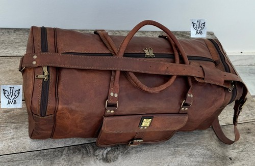 Sac cuir véritable voyage - sac, en