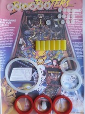 FLIPPER GOTTLIEB -BONE BUSTERS-KIT ELASTIQUE SILLICONE TRANSPARENT-PINBALL