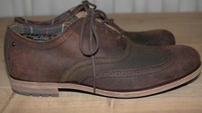Chaussures ROCKPORT BARBOUR NEUVES toile & daim effet vieilli