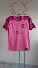 Maillot Foot Nike FC Barcelone n° 10 Messi Rakuten 2018 Rose 164cm
