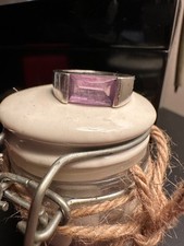 bague argent amethyste Mont