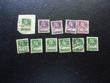 SUISSE - lot de  timbres