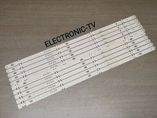 10 BARRETTES LEDS BACKLIGHT  POUR TV LG 55UJ630V/55UJ635V/55UJ634V
