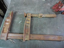 Ancien serre joint patent bessey 30 en fonte de menuisier