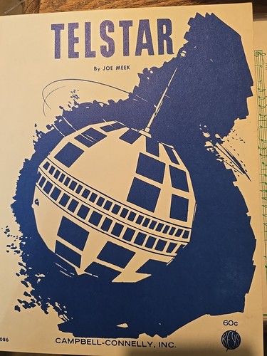 Joe meek sheet music telstar - sheet,