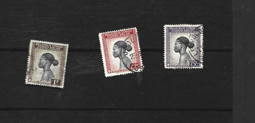 Congo belge timbres femme - belge,