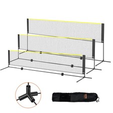 VEVOR Filet de badminton tennis pickleball volley-ball portable 4,2 m extérieur