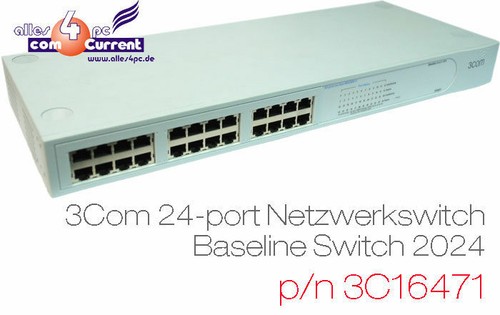 Switch réseau ports 100 - 24,