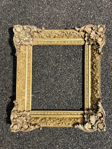 Ancien cadre xixeme bois - xixeme,