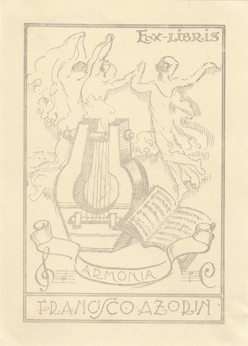 Exlibris livre plaque - plaque, klischee
