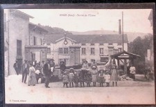 CPA  ARGES  Ain  Sortie de l'usine