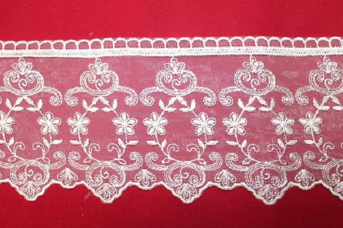 Dentelle tulle ruban - de, haut