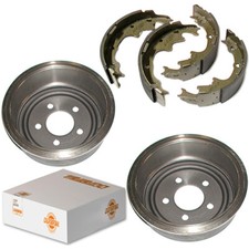 Jeep Cherokee XJ 90-01 2x tambour de frein + plaquettes de frein essieu arrière