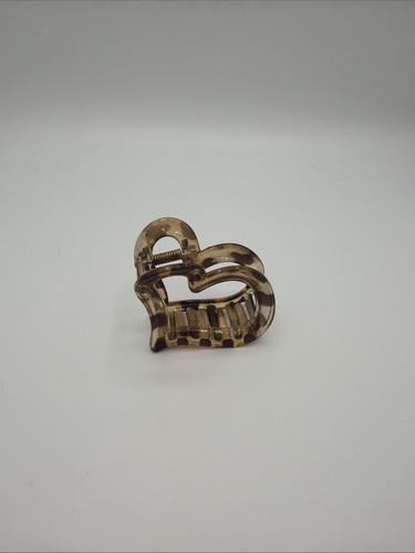 Pince crabe cheveux cœur - pince,